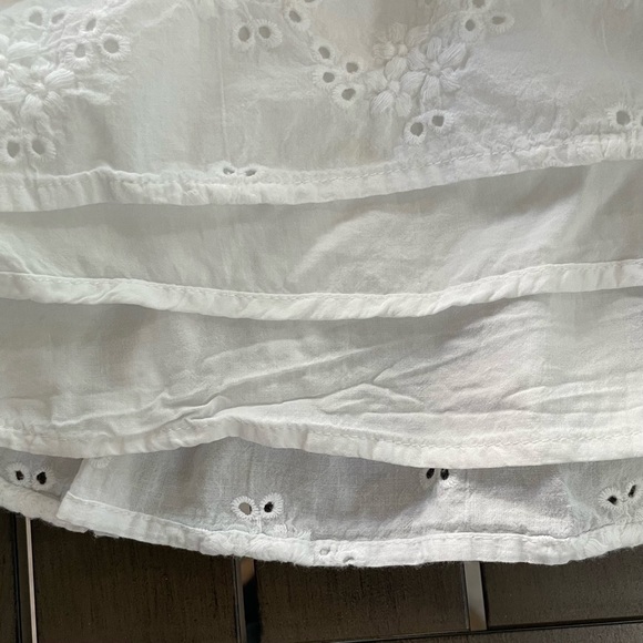 URBAN OUTFITTERS ONE SHOULDER WHITE EYELET DRESS!! - Picture 5 of 11